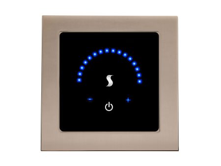 ThermaSol MicroTouch Controller Square in Satin Nickel Finish Fashion