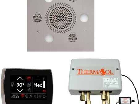 ThermaSol Wellness Shower Package with SignaTouch Square in Satin Chrome Finish Fashion