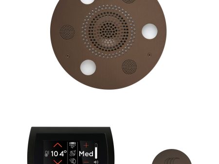 ThermaSol Wellness Steam Package with SignaTouch Round in Oil Rubbed Bronze Finish Supply