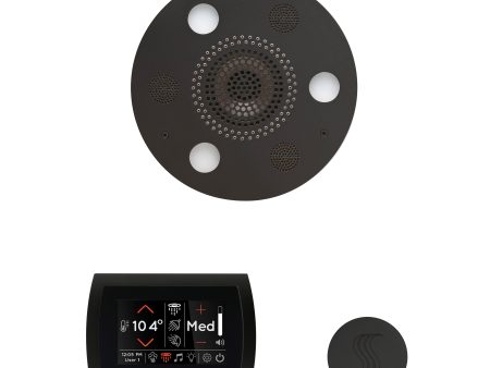 ThermaSol Wellness Steam Package with SignaTouch Round in Matte Black Finish Online