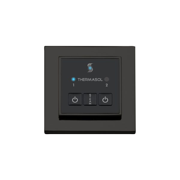 ThermaSol Easy Start Control Square in Matte Black Finish Discount