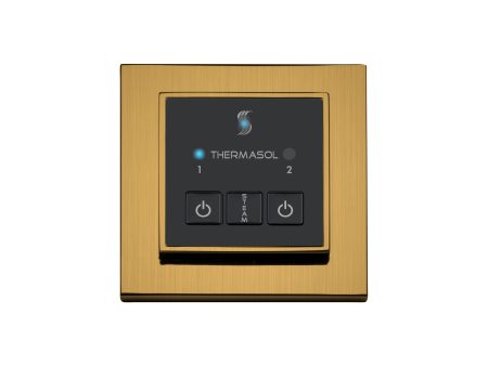 ThermaSol Easy Start Control Square in Antique Brass Finish Online