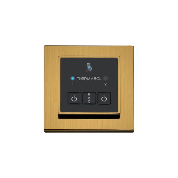 ThermaSol Easy Start Control Square in Antique Brass Finish Online