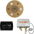 ThermaSol Wellness Shower Package with SignaTouch Round in Satin Brass Finish Online Sale