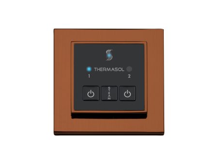 ThermaSol Easy Start Control Square in Antique Copper Finish Supply