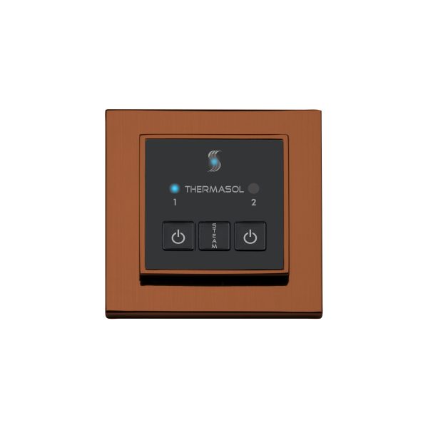 ThermaSol Easy Start Control Square in Antique Copper Finish Supply