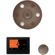 ThermaSol Wellness Steam Package with 7  ThermaTouch Round in Antique Copper Finish Fashion