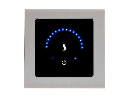 ThermaSol MicroTouch Controller Square in Satin Chrome Finish on Sale