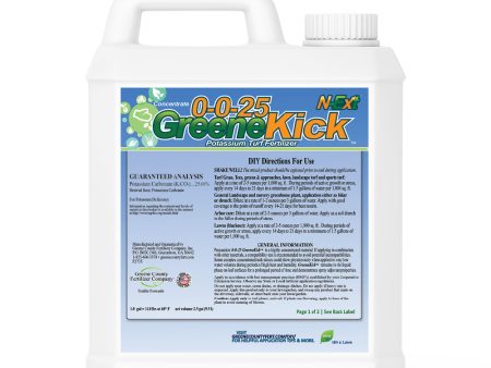 N-Ext GreeneKick 0-0-25 Online now