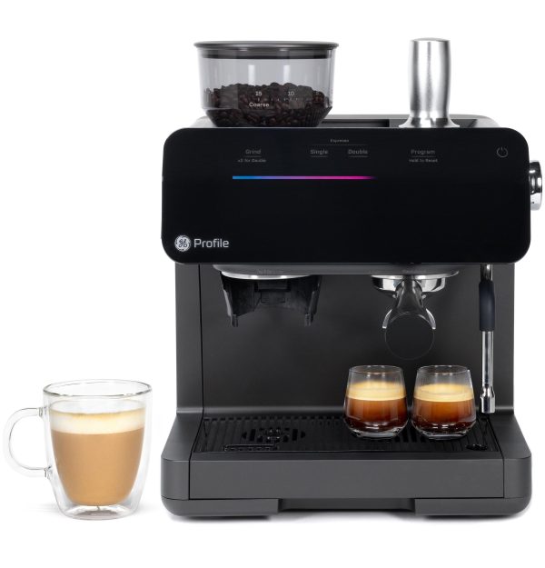 GE Profile™ Semi Automatic Espresso Machine + Frother For Cheap