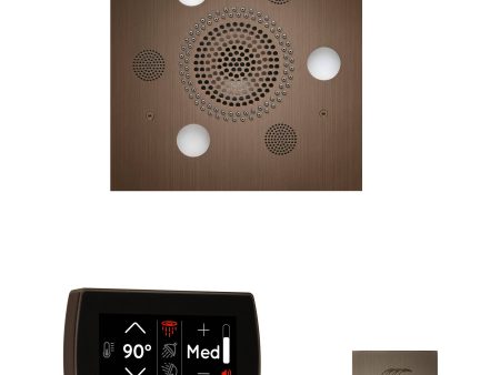 ThermaSol Wellness Steam Package with SignaTouch Square in Antique Copper Finish on Sale