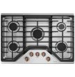 Café™ 5 Gas Cooktop Knobs - Brushed Copper For Cheap