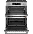 Café™ 30  Smart Slide-In, Front-Control, Dual-Fuel, Double-Oven Range with Convection Supply