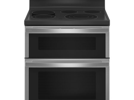 GE Profile™ 30  Smart Free-Standing Electric Double Oven Convection Range with No Preheat Air Fry For Cheap