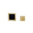 ThermaSol MicroTouch Control Kit Square in Polished Brass Finish Online Hot Sale