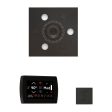 ThermaSol Wellness Steam Package with SignaTouch Square in Matte Black Finish Online Hot Sale