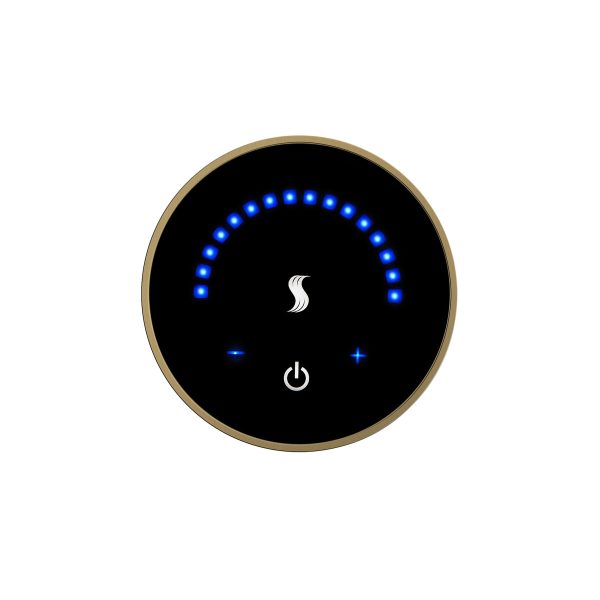 ThermaSol MicroTouch Controller Round in Satin Brass Finish Online Hot Sale