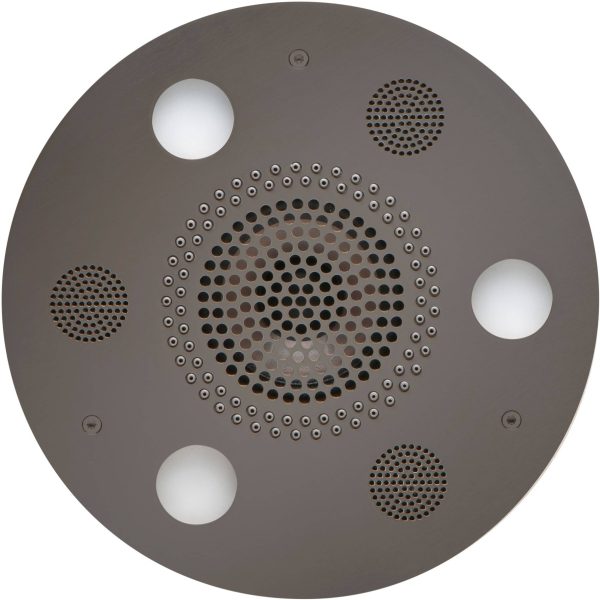 ThermaSol Serenity Light, Sound, Rain System Round in Black Nickel Finish Online now