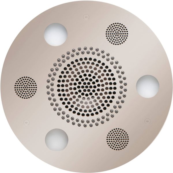 ThermaSol Serenity Light, Sound, Rain System Round in Polished Nickel Finish Online