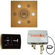 ThermaSol Wellness Shower Package with SignaTouch Square in Antique Brass Finish Supply