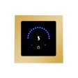 ThermaSol MicroTouch Controller Square in Polished Gold Finish on Sale