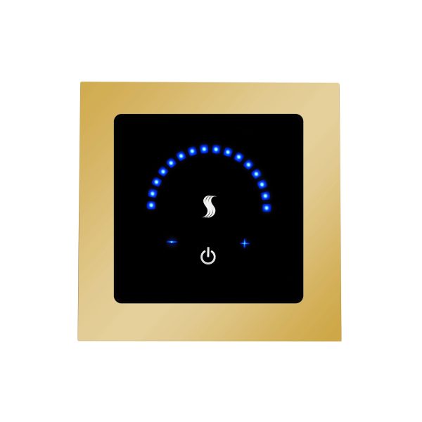 ThermaSol MicroTouch Controller Square in Polished Gold Finish on Sale