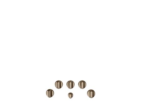 Café™ 5 Gas Cooktop Knobs - Brushed Bronze on Sale