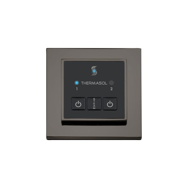 ThermaSol Easy Start Control Square in Black Nickel Finish Online now