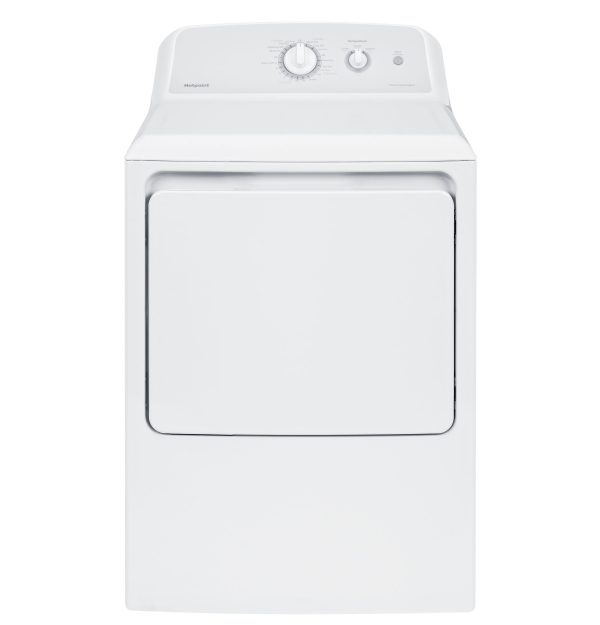 Hotpoint® 6.2 cu. ft. Capacity aluminized alloy Gas Dryer on Sale