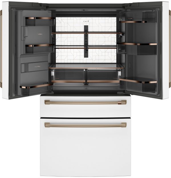 Café™ ENERGY STAR® 22.3 Cu. Ft. Smart Counter-Depth 4-Door French-Door Refrigerator Online now