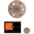 ThermaSol Wellness Steam Package with 10  ThermaTouch Round in Satin Nickel Finish Hot on Sale