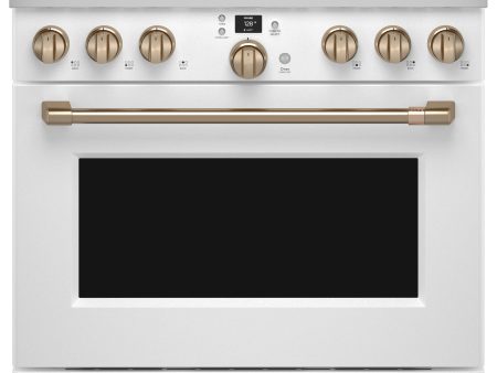 Café™ 36  Smart Dual-Fuel Commercial-Style Range with 6 Burners (Natural Gas) Hot on Sale