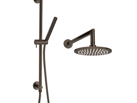 ThermaSol Complete Shower Package Round in Oil Rubbed Bronze Finish Fashion