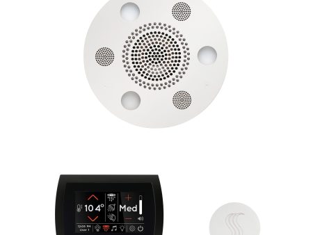 ThermaSol Wellness Steam Package with SignaTouch Round in White Finish Supply