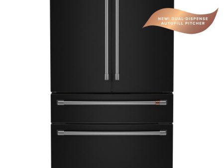 Café™ ENERGY STAR® 23.2 Cu. Ft. Smart Counter-Depth 4-Door French-Door Refrigerator With Dual-Dispense AutoFill Pitcher Online