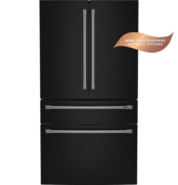 Café™ ENERGY STAR® 23.2 Cu. Ft. Smart Counter-Depth 4-Door French-Door Refrigerator With Dual-Dispense AutoFill Pitcher Online