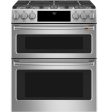 Café™ 30  Smart Slide-In, Front-Control, Dual-Fuel, Double-Oven Range with Convection Supply