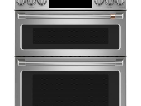 Café™ 30  Smart Slide-In, Front-Control, Dual-Fuel, Double-Oven Range with Convection Supply