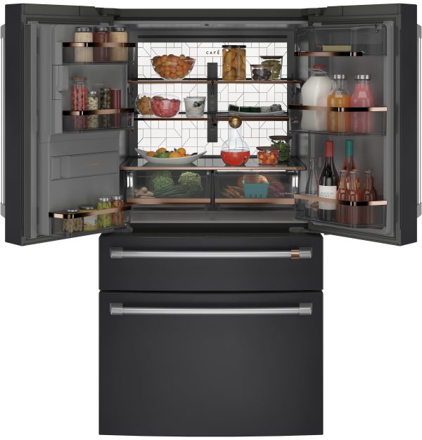 Café™ ENERGY STAR® 22.3 Cu. Ft. Smart Counter-Depth 4-Door French-Door Refrigerator Sale