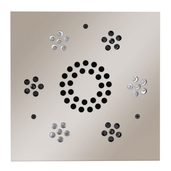 ThermaSol Serenity Light and Music System Modern - Polished Nickel in Polished Nickel Finish Discount