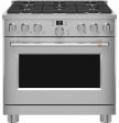 Café™ 36  Smart Dual-Fuel Commercial-Style Range with 6 Burners (Natural Gas) Online Hot Sale