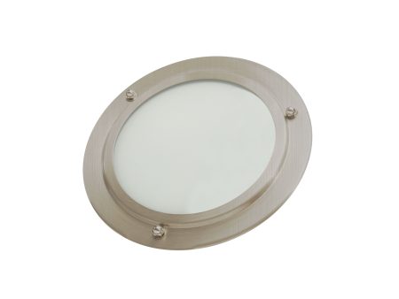 ThermaSol Shower Light in Satin Chrome Finish Supply