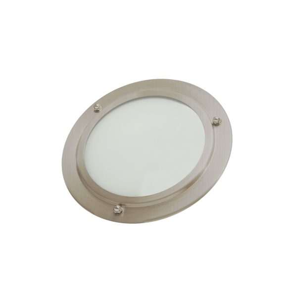 ThermaSol Shower Light in Satin Chrome Finish Supply