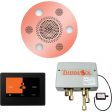 ThermaSol Wellness Shower Package with 7  ThermaTouch Round in Copper Finish Discount