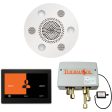 ThermaSol Wellness Shower Package with 10  ThermaTouch Round in White Finish Hot on Sale