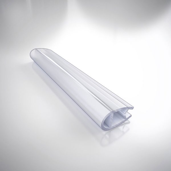 DreamLine 307A-6, Clear Bumper Seal, 76 in. Length, for 1 4 in. (6 mm.) Glass Shower Door For Cheap