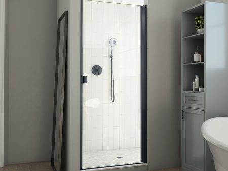 DreamLine Alliance Swing BG 30 - 31 inch W x 66 inch H Semi-Frameless Swing Shower Door Online now