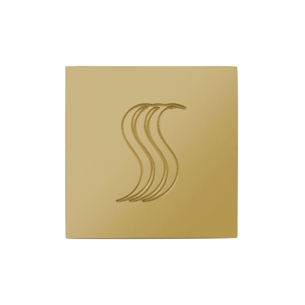 ThermaSol SteamVection Steam Head Square in Polished Brass Finish Online now