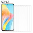 50Pcs Tempered Glass Film for Oppo A98 5G , HD Clear Anti-Scratch Thin Phone Screen Protector Online