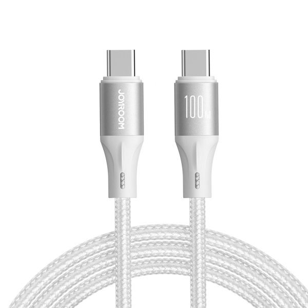 JOYROOM SA25-CC5 1.2m Light-Speed Series PD 100W Fast Charging Type-C to Type-C Data Cable Online Sale